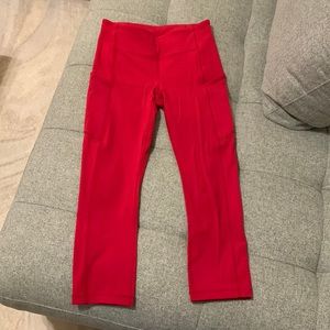 Lululemon Speed Up Crop Leggings